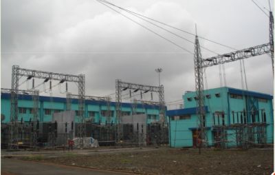 220 KV GIS BUILDING WITH SWITCHYARD STRUCTURES